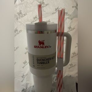Limited Edition White Stanley 40 Oz Tumbler